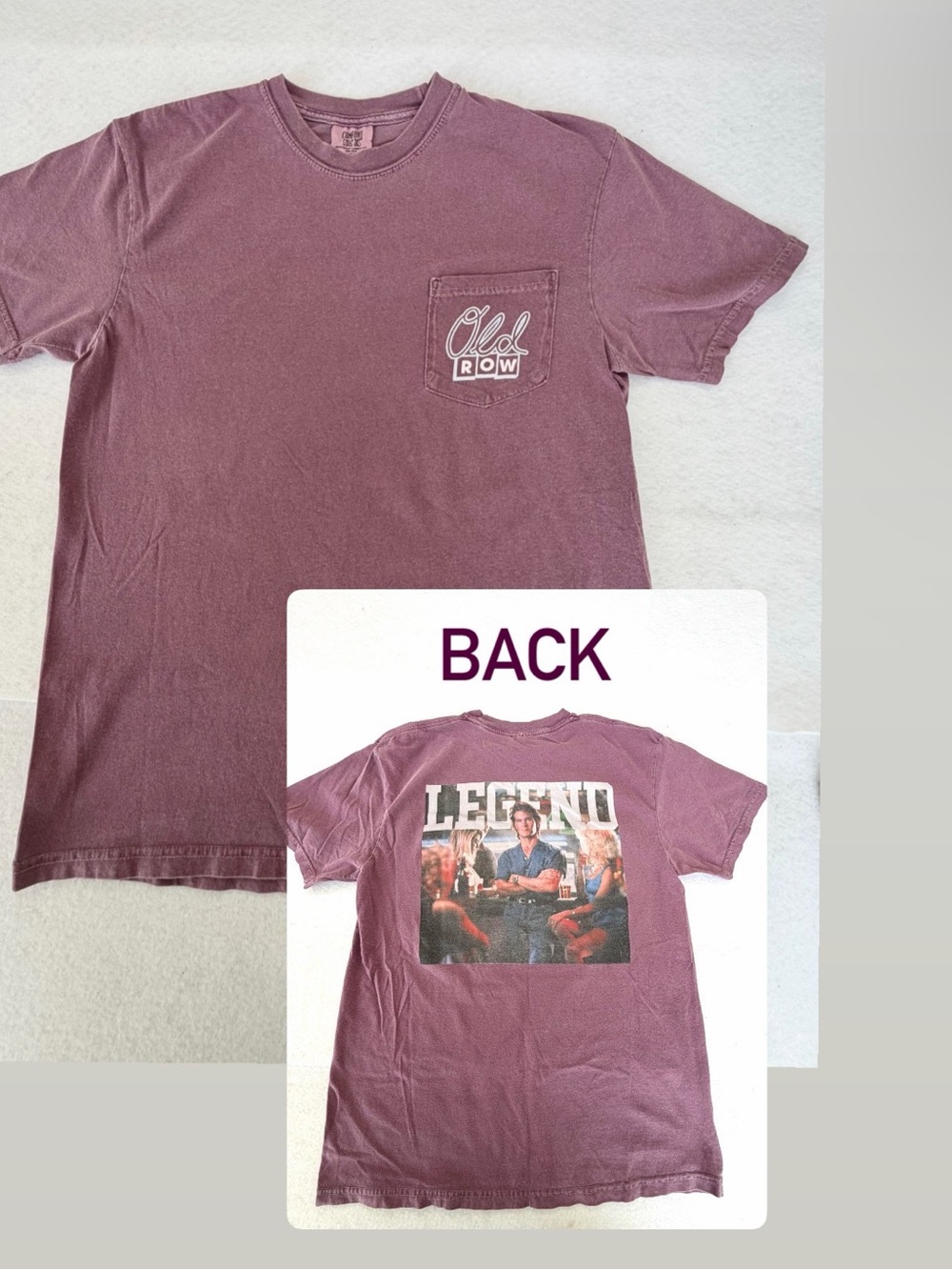Vintage-style Road House Legend T-shirt Comfort Colors